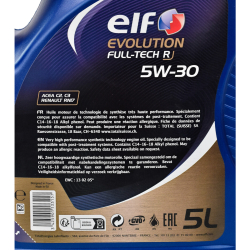 Elf Evolution Full-Tech R 5W-30, 5 л (217515) моторна олива