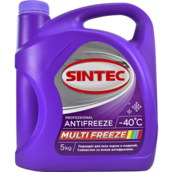 Готовый антифриз Sintec Multi Freeze фиолетовый -40 °C