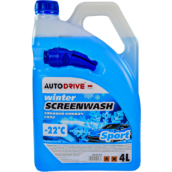 Auto Drive Sport зимовий -22°С свіжість 4 л, (AD0123) Омивач