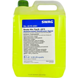 Готовий антифриз SWAG Ready Mix D G11 зелений -30 °C