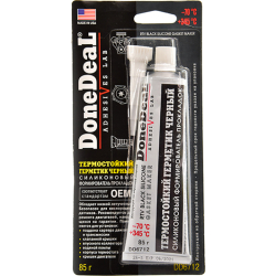 DoneDeal Gasket Maker чорний формувач прокладок, 85 мл (DD6712)