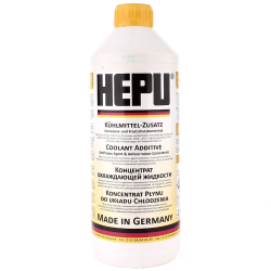 Hepu G11 жовтий, 1,5 л (P999YLW) концентрат антифризу
