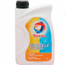Total Glacelf Auto Supra G12+ оранжевий, 1 л (172764) концентрат антифризу