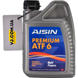 Aisin Premium ATF 6, 1 л (ATF-92001) синтетична трансмісійна олива