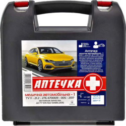 Аптечка автомобільна Winso АМА-1 у жорсткому чохлі 000047