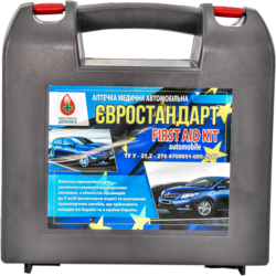 Аптечка автомобільна Winso DIN 13164 (Євростандарт) у жорсткому чохлі 000168