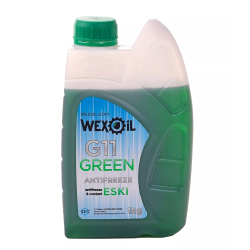 Wexoil Eski G11 -40°C зеленый, 1 л (9399) готовый антифриз