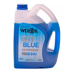 Wexoil Eski G11 -40°C синий, 5 л (9464) готовый антифриз