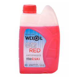 Wexoil Eski G12 -40°C красный, 1 л (9397) готовый антифриз