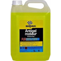 Bardahl Engine Antifreeze желтый G12+, 5 л (7113) концентрат антифриза