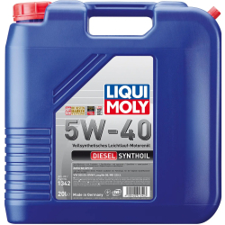 Liqui Moly Diesel Synthoil 5W-40 20 л, (1342) моторна олива