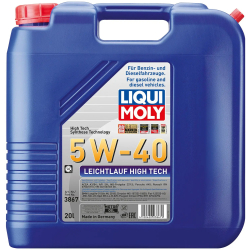 Liqui Moly Leichtlauf High Tech 5W-40 20 л, (3867) моторна олива