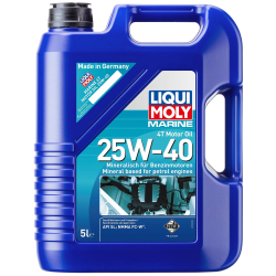 Liqui Moly Marine 25W-40, 5 л (25027) моторное масло 4T