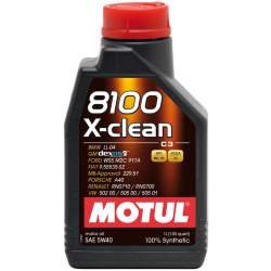 Motul 8100 X-Clean 5W-40 1 л, (102786) моторна олива
