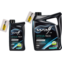 Wolf Officialtech C1 5W-30 1 л, (8307713) моторна олива