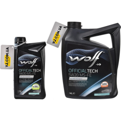 Wolf Officialtech MS-FE 5W-20 1 л, (8329975) моторна олива