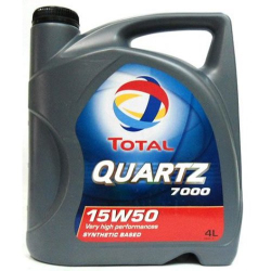 Total Quartz 7000 15W-50, 4 л (148592) моторна олива