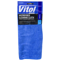Vitol VSC3030 микрофибра синяя, 30х30 см (45533) салфетка универсальная