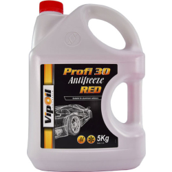 Готовий антифриз VIPOIL Profi 30 червоний -24 °C