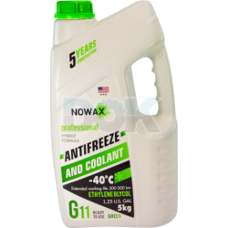 Готовий антифриз Nowax G11 зелений -40 °C