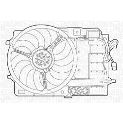 069422277010 MAGNETI MARELLI Вентилятор, охлаждение двигателя