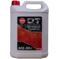 Готовый антифриз QT MEG Standard G12 красный -30 °C