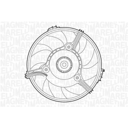 069422263010 MAGNETI MARELLI Вентилятор, охлаждение двигателя
