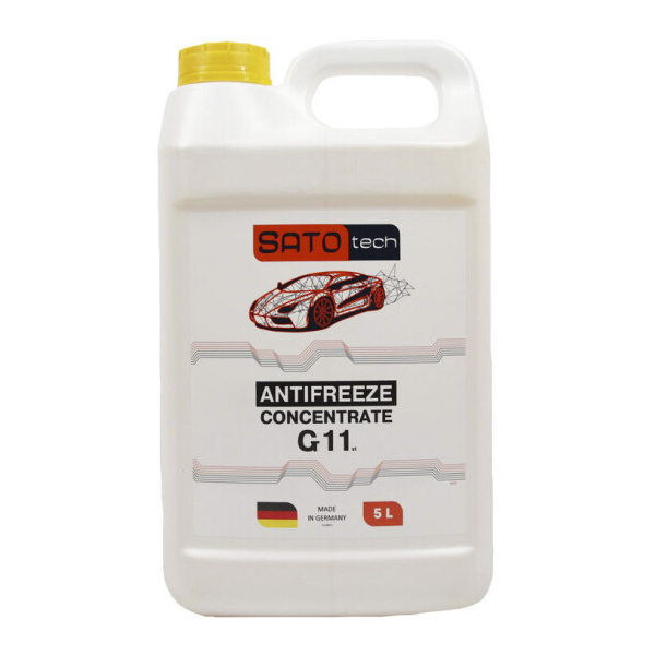 Sato TECH G11 желтый, 5 л (G1105Y) концентрат антифриза