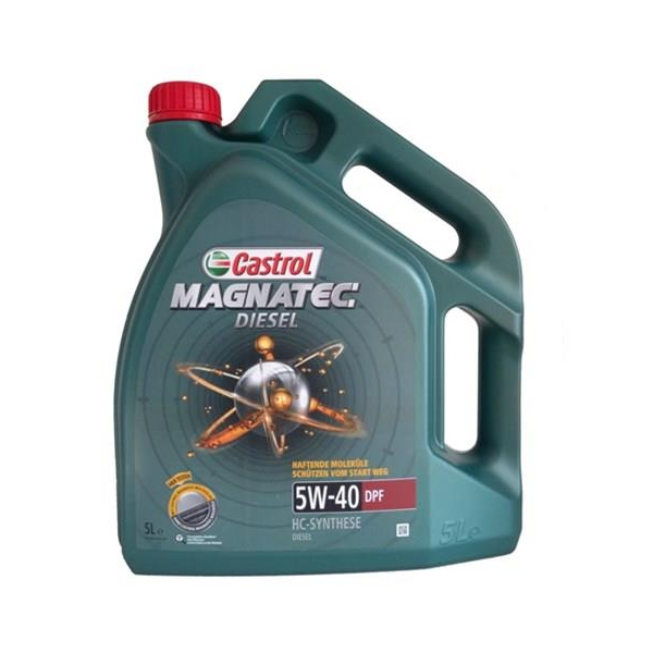 Castrol Magnatec Diesel DPF 5W-40 5 л, (Y5MD5DPF4X5S) моторна олива