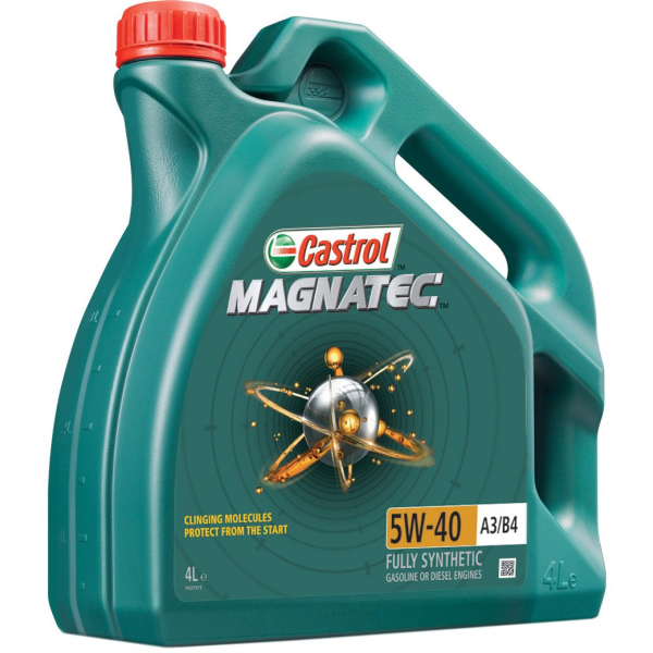 Castrol Magnatec A3/B4 5W-40 4 л, (N4MAG54A34X4L) моторна олива