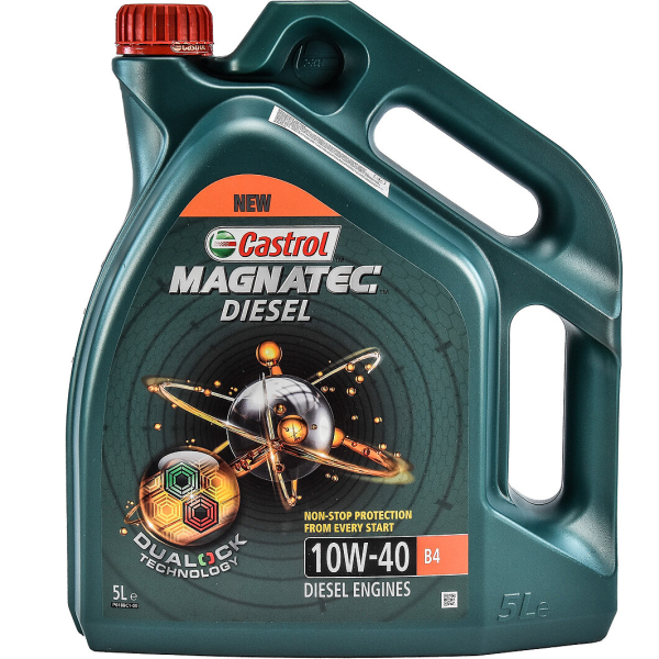 Castrol Magnatec Diesel B4 10W-40 5 л, (WFMAGDB44X5S) моторное масло