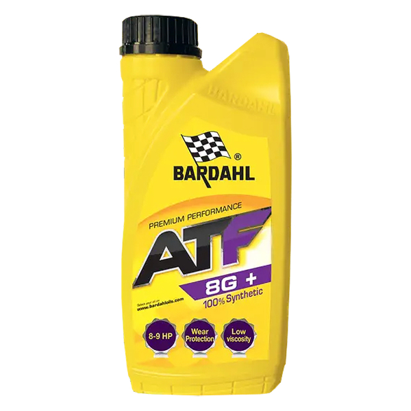 Bardahl ATF 8 Gear+, 1 л (34971) синтетическое трансмиссионное масло