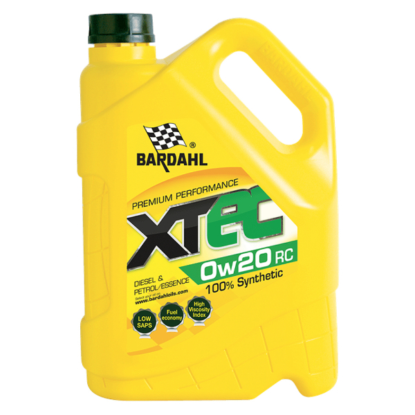 Bardahl XTEC 0W-20 RC, 5 л (33013) моторна олива
