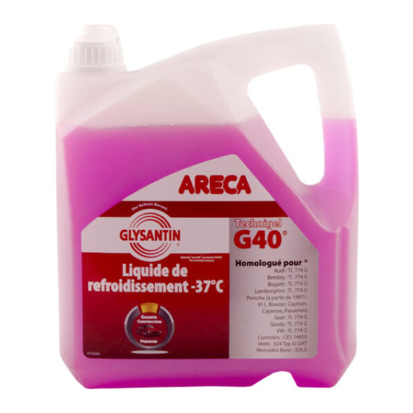 Готовий антифриз Areca Technigel G40 рожевий -37 °C