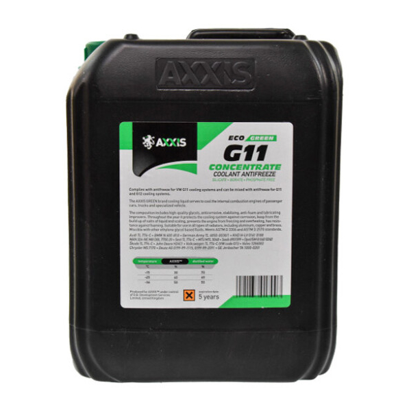 Концентрат антифриза Axxis Eco G11 зеленый