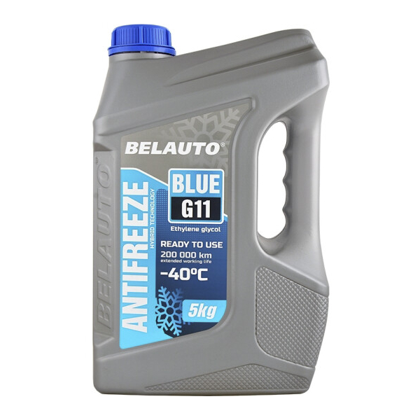 Belauto Antifreeze G11 синий -40 °C, 5 л (AF1650) готовый антифриз