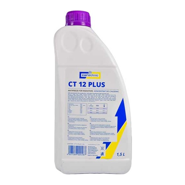 Cartechnic G12+ фіолетовий, 1,5 л концентрат антифризу