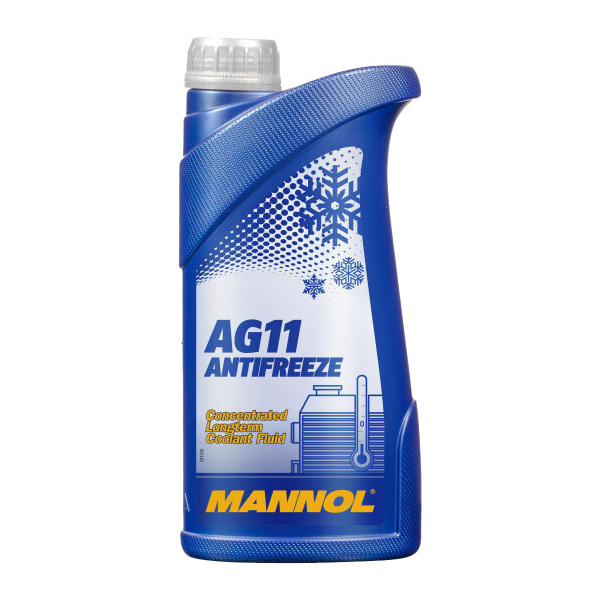 Mannol AG11 Longterm G11 синий, 1 л (MN4111-1) концентрат антифриза