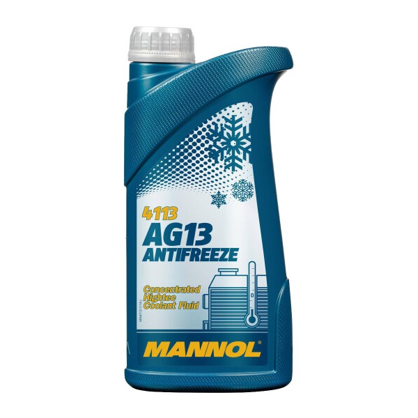Mannol AG13 Hightec зеленый, 1 л (MN4113-1) концентрат антифриза