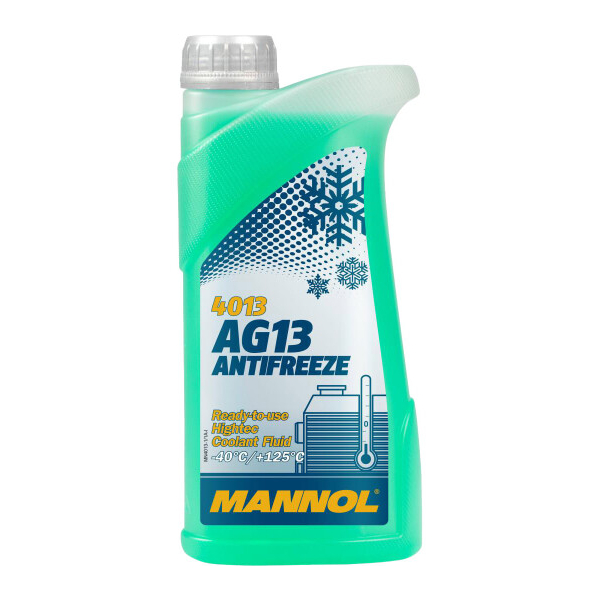 Готовый антифриз Mannol AG13 Hightec зеленый -40 °C