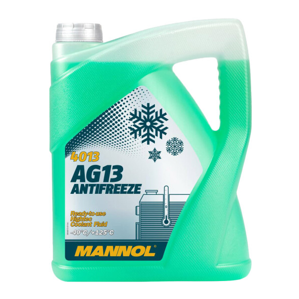Готовый антифриз Mannol AG13 Hightec зеленый -40 °C