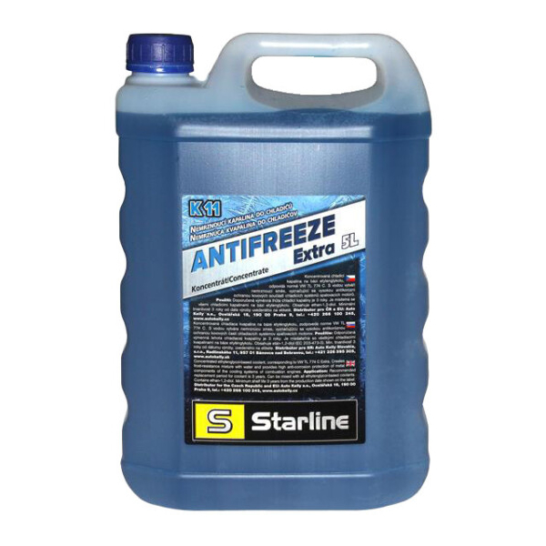 Starline Extra K11 G11 синий, 5 л (NAK11-5) концентрат антифриза