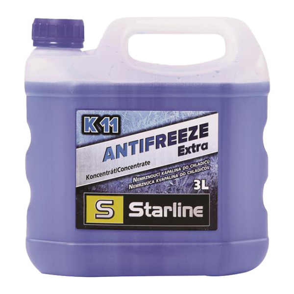 Starline Extra K11 G11 синий, 3 л (NAK11-3) концентрат антифриза