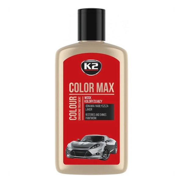 K2 Color Max (Red) червоний, 200 мл (K020RED) кольоровий поліроль для кузова