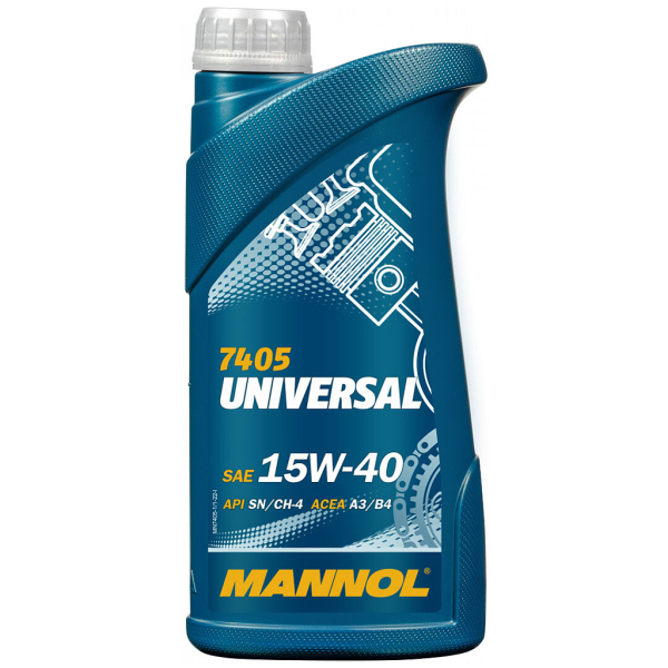 Mannol Universal 15W-40 1 л, (MN7405-1) моторна олива