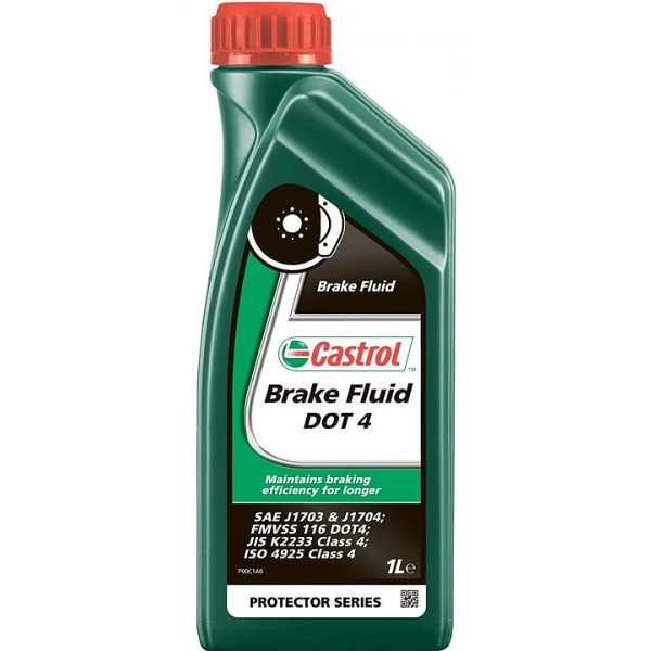 Castrol Brake Fluid DOT 4, 1 л (157D5A) гальмівна рідина