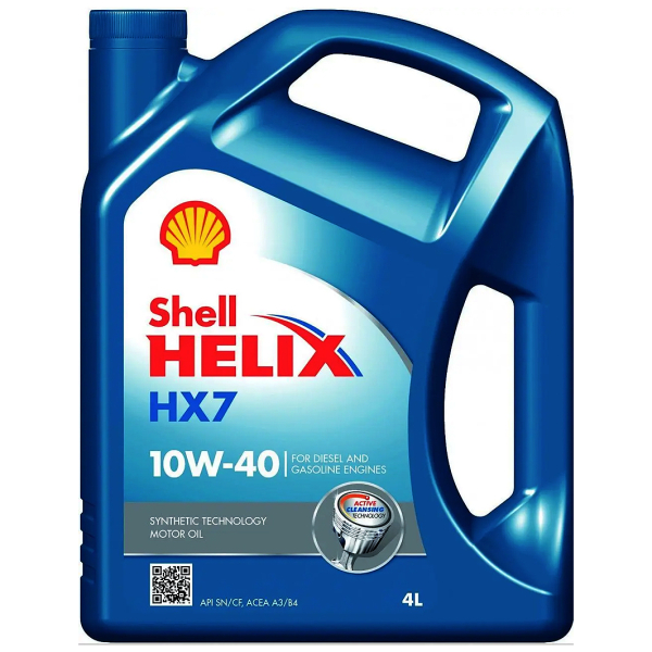 Shell Helix HX7 10W-40 4 л, (550040315R) моторна олива