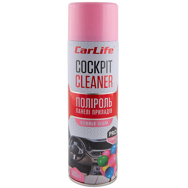Полироль для салона Carlife Cockpit Cleaner bubble gum 500 мл CF510