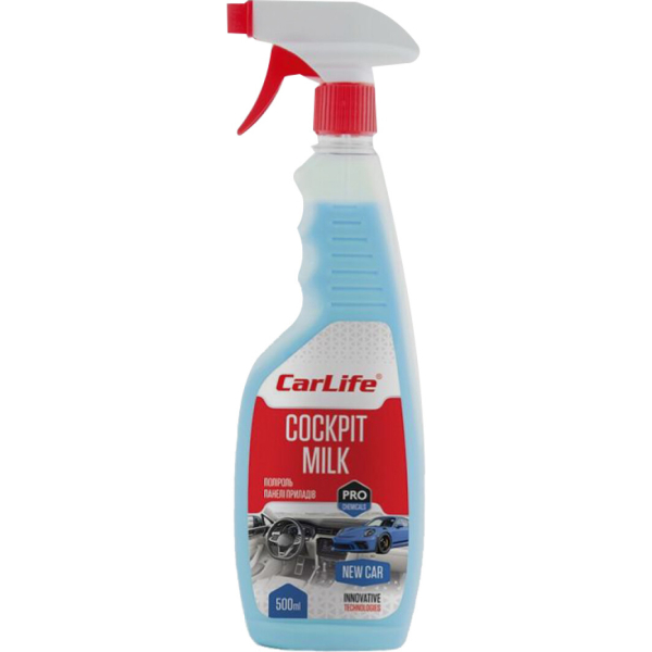 Carlife Cockpit Milk нова машина, 500 мл (CF542) поліроль для салону