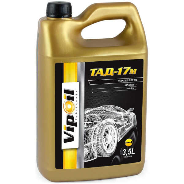 VIPOIL ТАД-17м GL-4 80W-90, 3,5 л (162862) трансмиссионное масло